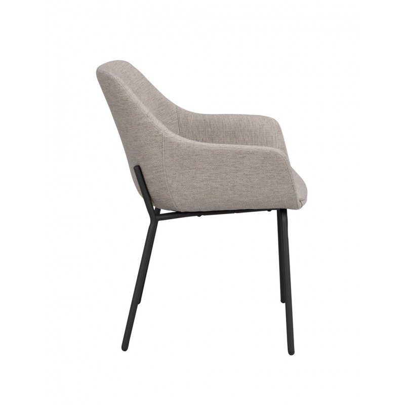 RO Haley Armchair Grey/Black